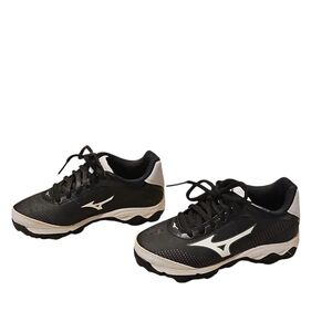 Mizuno 9 Spike Franchise 7 Black/White Cleats